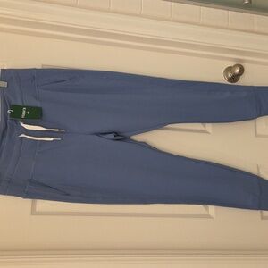 NWT HALARA Slate Blue Active Leggings Size L Petite